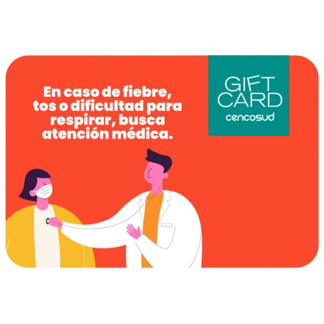 Gift Card Atención Médica Covid-19