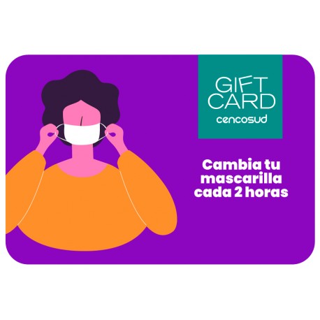 Gift Card Cambia tu Mascarilla Covid-19