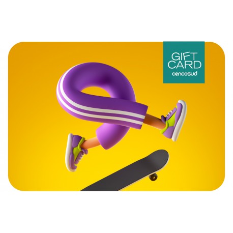 Gift Card Skater