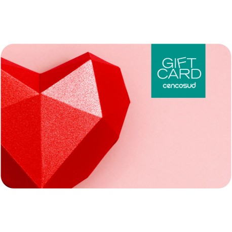 Gift Card Corazón