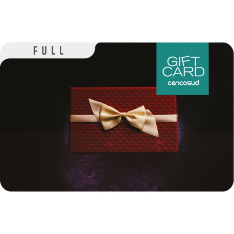 Gift Card Regalo Rojo